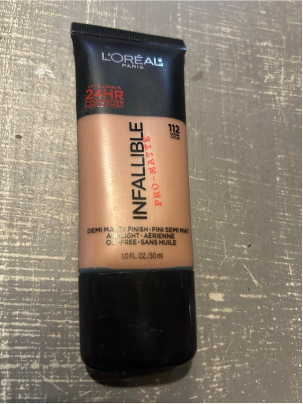 Women's L'Oréal Infallible Pro-Matte Foundation One Size Brown Black